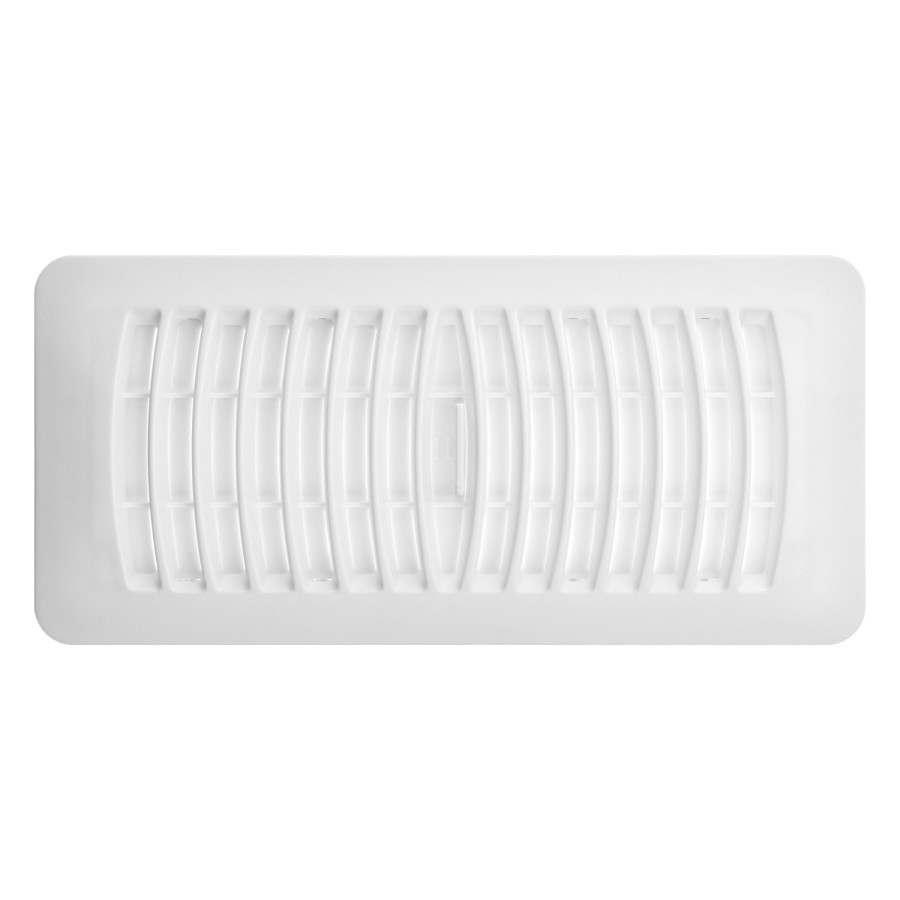 4 x 10 Imperial Plastic Contemporary White Register